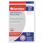 Sanitaire Style ST Disposable Vacuum Bags for SC600 & SC800 Series, PK5 63213A-10